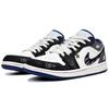 Jordan Air Jordan 1 Abrasion Resistant Low Top Vintage Basketball Shoes Men's Black White IH0648-141(Team96-S-BOX)