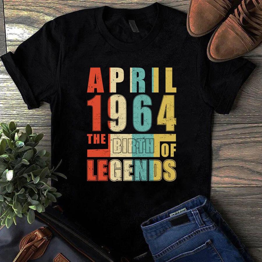 Men s and Women s T-shirts April 1964 The Birth XXXXL