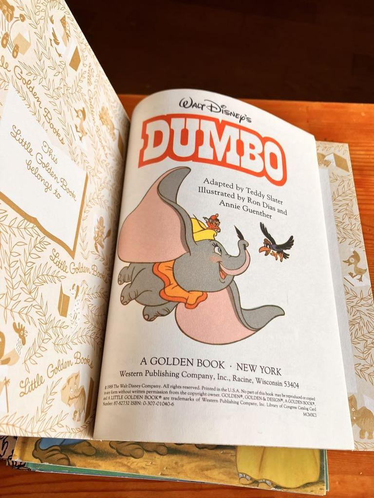 [USED] Disney a Little Golden Books 8-book set