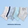 Children's Summer Cotton Boxer Briefs (Class A) for Boys Aged 9-12 - No Pinch Design.