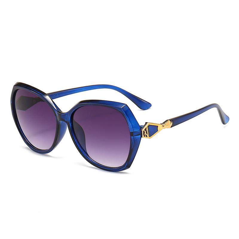 Sunglasses Women'S Sunglasses Korean High-End Sunshade Tide Ins Red Book Street Shot Retro