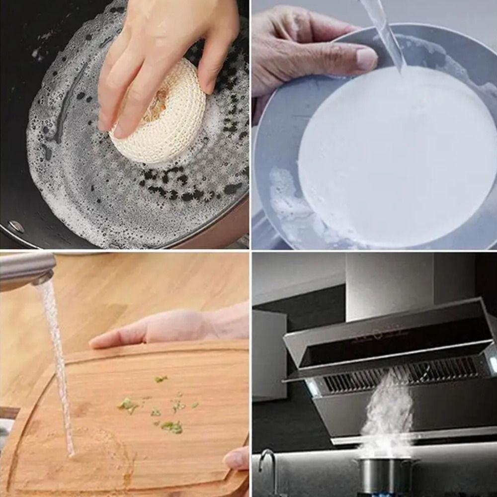 Soft Wash Loofah Sponge No Hurt Scrub Sponges Sponge Scrubber Cleaning Ball  Washing Dish Pot