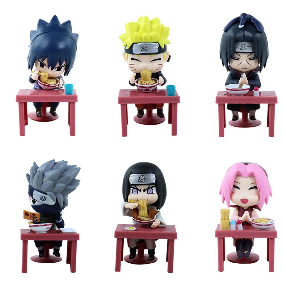 In Stock Premium Naruto Shippuden Ramen Theme Random Blind Box Figures Model Toys Ornaments Festival Gifts