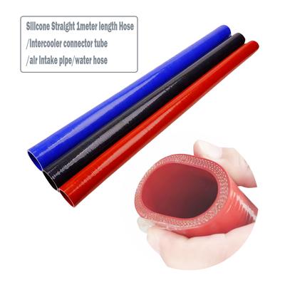 Red, Blue, Black Reinforced High Temp Straight Silicone Intercooler Tube Pipe Coolant Hose/air Intake Pipe/water Hose ID16-120mm