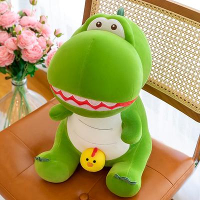 Hloupá slepička malý dinosaurus panenka plyšová hračka roztomilý vtipný kuřátko dinosaurus panenka polštářek na spaní hadrová panenka