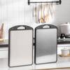 Stainless Steel Kitchen Chopping Board Double-side Chopping Block Durable Cutting Board