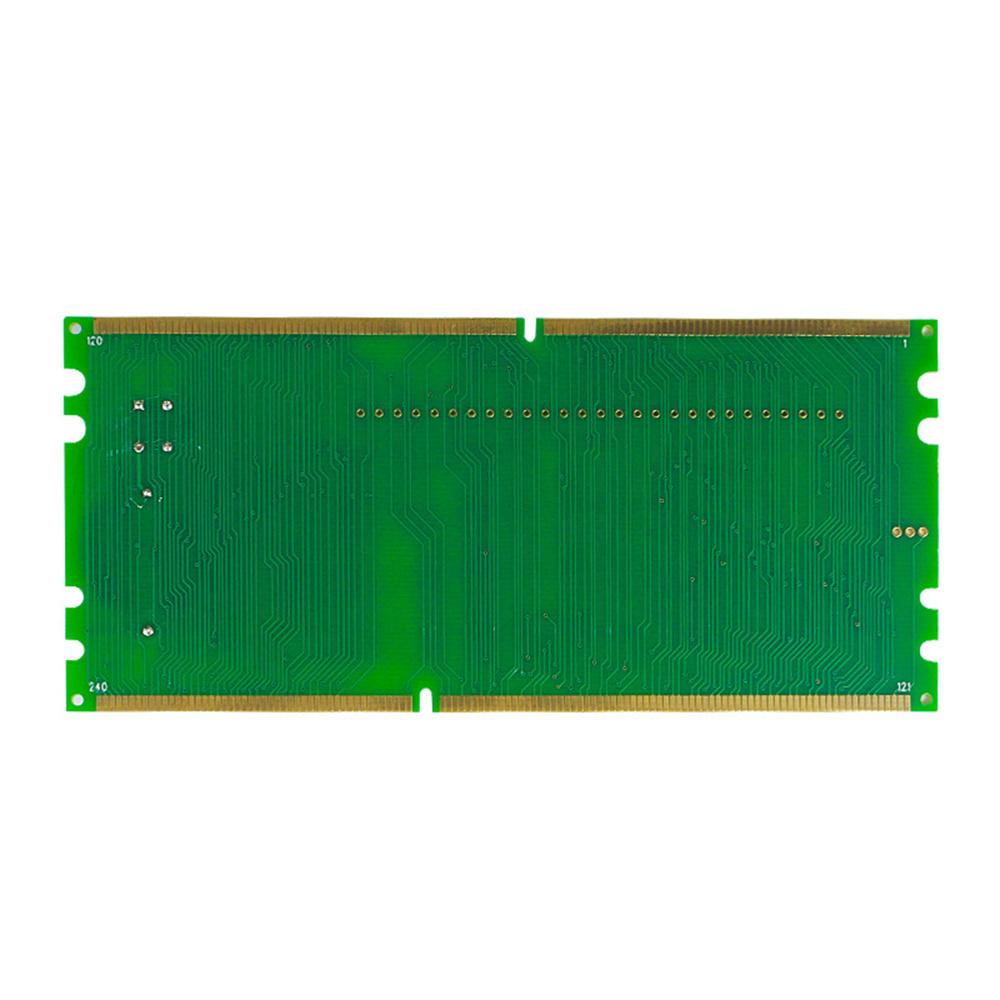 1PC Tester Memory Slot Tester Desktop Board For DDR2 DDR3 Memory Slot With LED