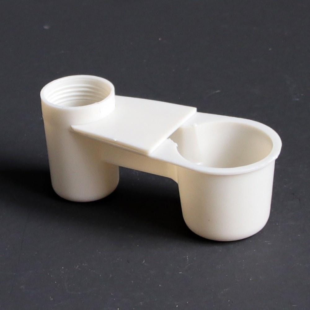 Large Capacity Pet Bird Waterer Plastic Bottle Interface Automatic Drinker Double-mouth Thickened Parrot Cage Waterer