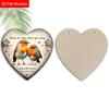 Memorial Wooden Sign with Heart-shaped Design - Unique Figurine Ornaments - Ideal for Front Door, Porch, Wall Decor