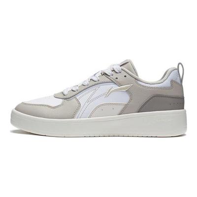 Li Ning Suisui Durable Lightweight Low-Top Skate Shoes Men Skate Shoes Gray White AGCT147-6