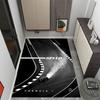 F1 Driver Number Chart Area Rug Design for Decorate Room Balcony Game Room Hallway Anti-slip Rug Anime Office Decor Best for Christmas