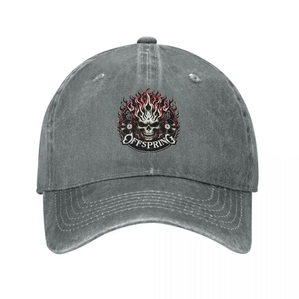 The Offspring Band Accessories Baseball Caps Fashion Headwear Hats Cap Adjustable Fit Casquette Dad Hat
