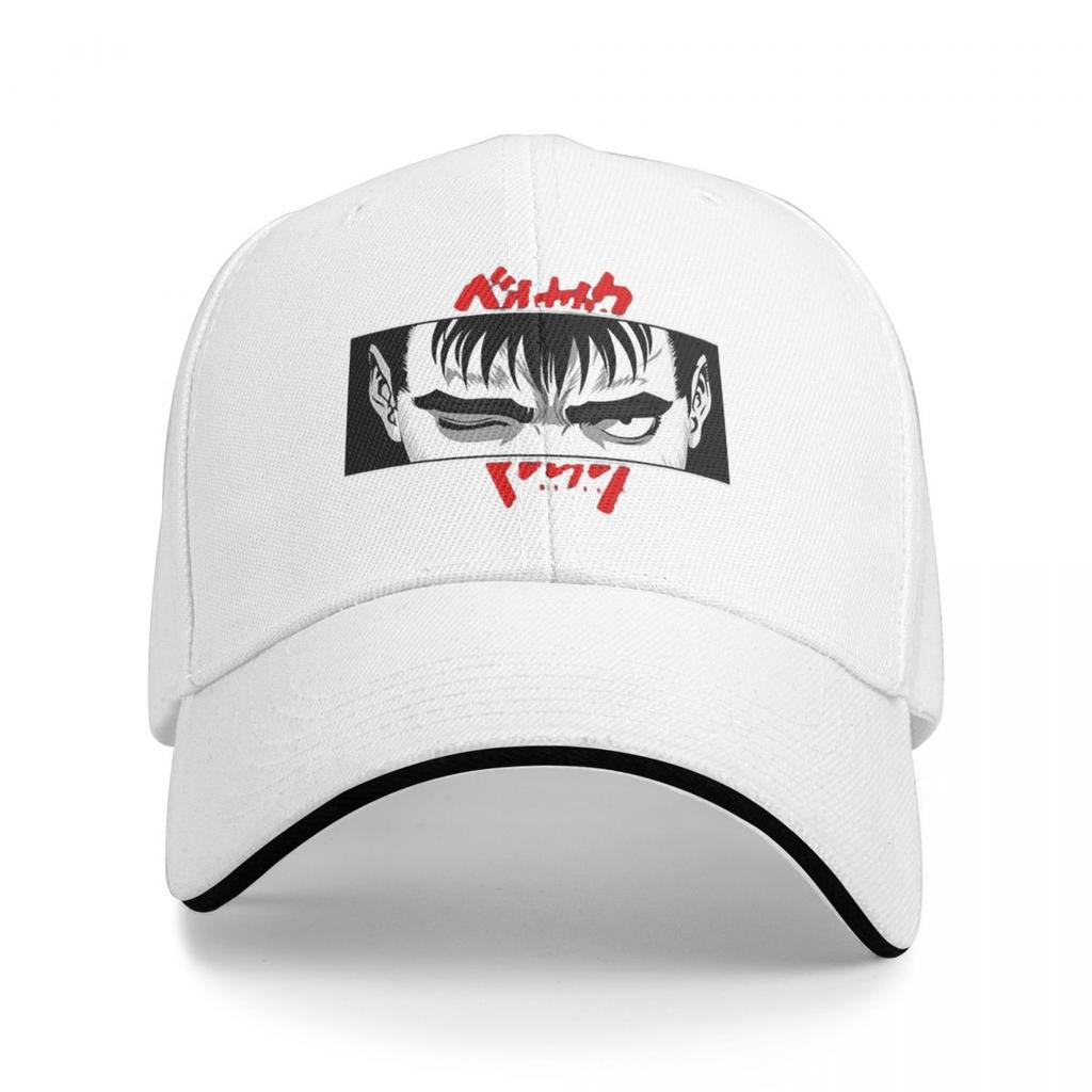Unisex Czapki z daszkiem Japońskie Anime Berserk Logo Outdoor Streetwear Letnie Sportowe Czapki Baseballowe Hip Hopowa Czapka Casquette Czapki
