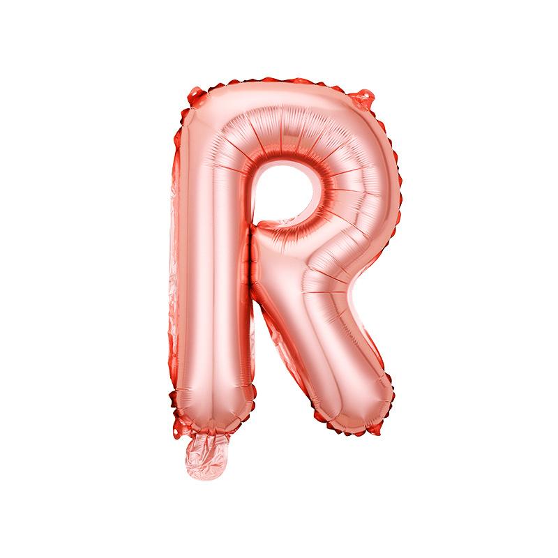 Skinny 32-Inch Rose Gold Letter Balloon Birthday Party Decoration Aluminum Film Balloon Silver Gold Helium Floating In The Air