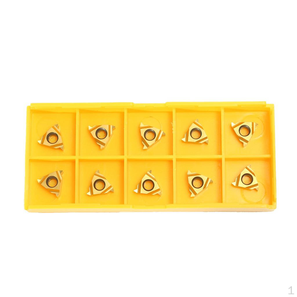 

10Pcs 1/4 CNC Inserts Milling Turning Tools