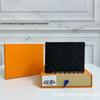 Classic European Checkered Unisex Wallet - Casual Business Style