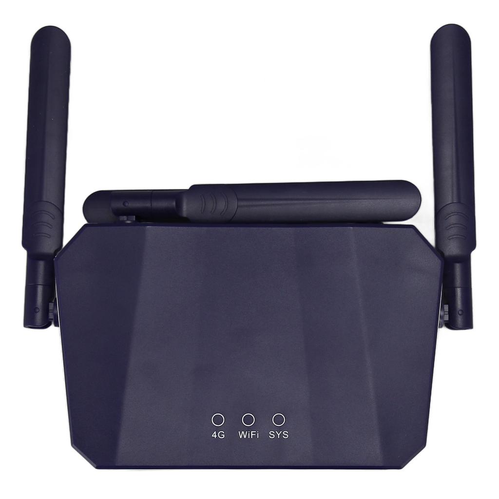 4G LTE Wireless Router Professional High Speed 300Mbps Mobile WiFi Hotspot with SIM Card Slot for Home Office 100‑240V