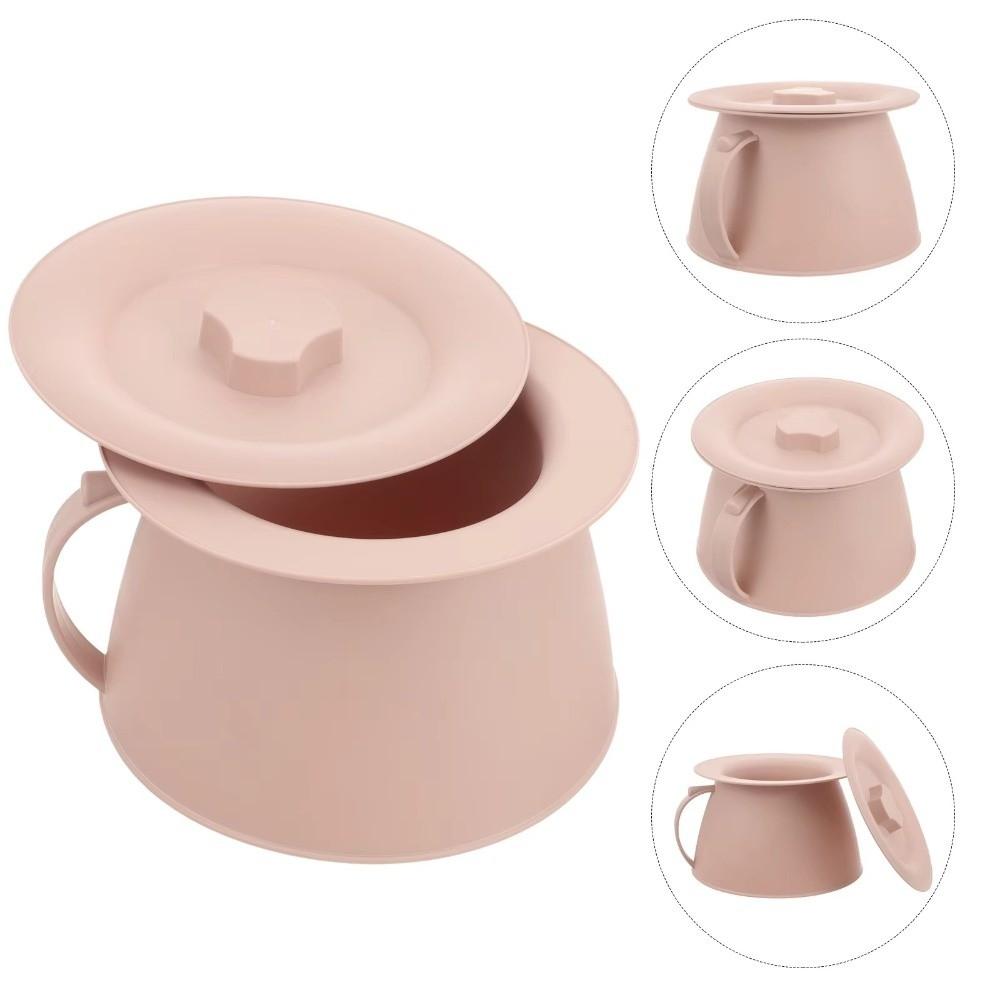 Thickened Chamber Pot 1.5L Portable Urinal Durable Pee Bucket Camping