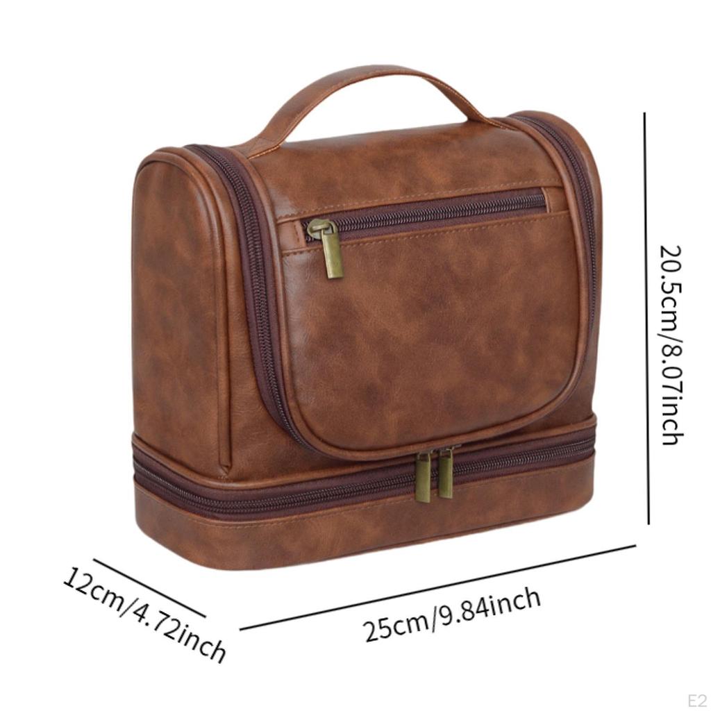 Wisząca kosmetyczka z haczykiem na niezbędne rzeczy podróżne na zewnątrz