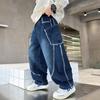 Boys' 2025 Spring/Autumn Straight Loose Jeans for Kids