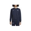 Nike 144 Pattern Embroidered Crew Neck Long Sleeve Sweatshirt Men sweatshirt Deep-Blue DR9141-451