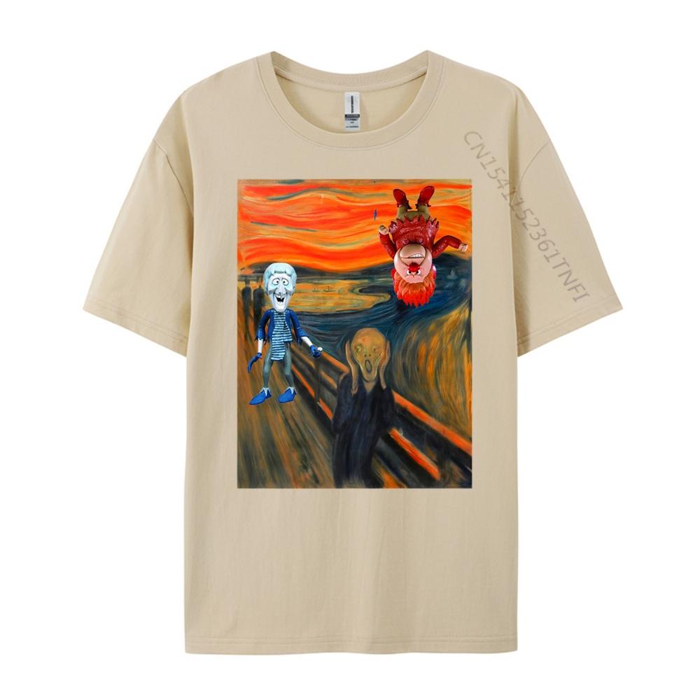 Funny Art Upside Down Cold Heat Luxury T Shirt Mens TShirts EU SIZE Mothers Day