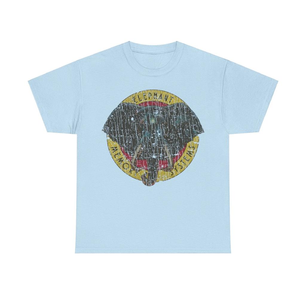 Elephant Memory Systems 1980 Distressed Print T-shirt