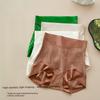 Women's Autumn and Winter Relief Antibacterial High Waist Belly Lift Hips No Scratch Breathable Naked Briefs