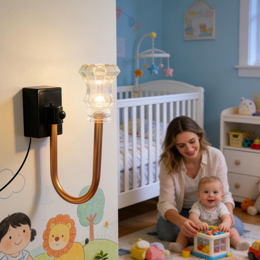Night Lights Plug Into Wall Mood Lamp LED Night Light for Garage Basement Farmhouse Living Room Apartment Kitchen Hallway