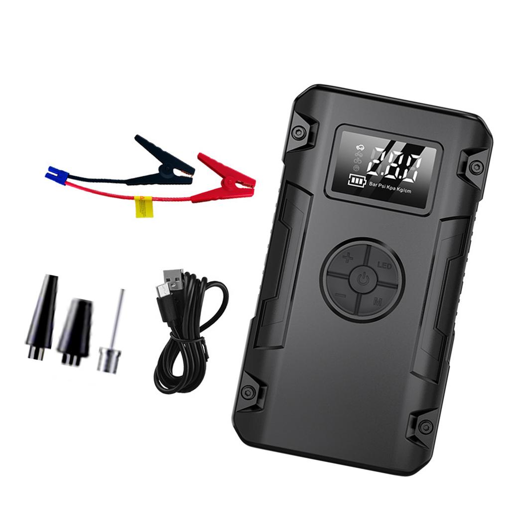 High Efficiency Vehicle Starting Device Digital Tire Inflator Electric Air Compressor Pump for Accurate Pressure Control