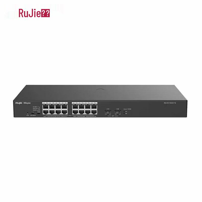 

Ruijie RG-ES118GS-P-E 18-Port Gigabit Unmanaged PoE Switch