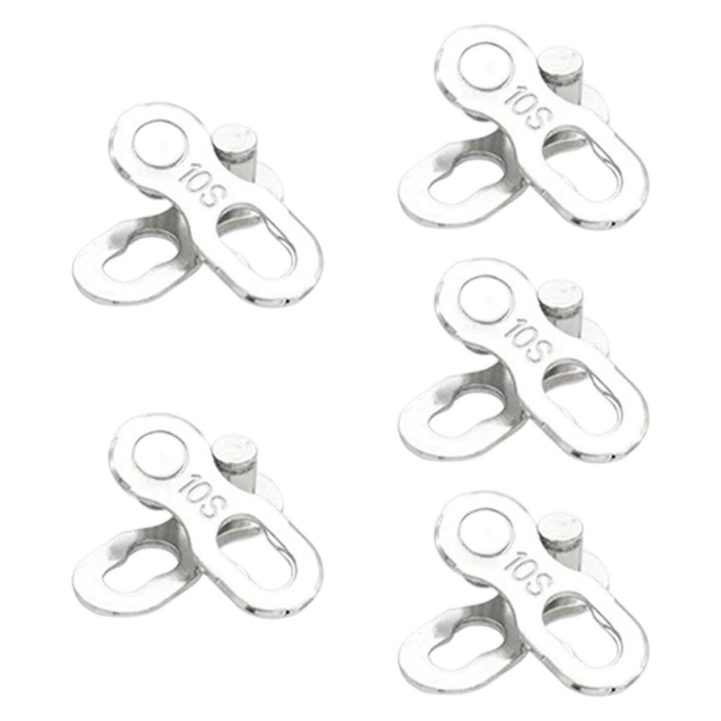 5 Pair Bike Chain Link Connector, Portable, Practical, Easy to Install Repair, Durability