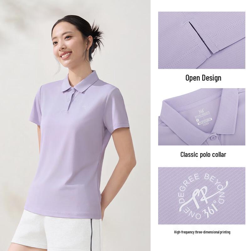 361° Women's Quick-Dry Polo Training T-Shirt