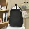 Junior High School Schoolbag Women's Solid Color Backpack
