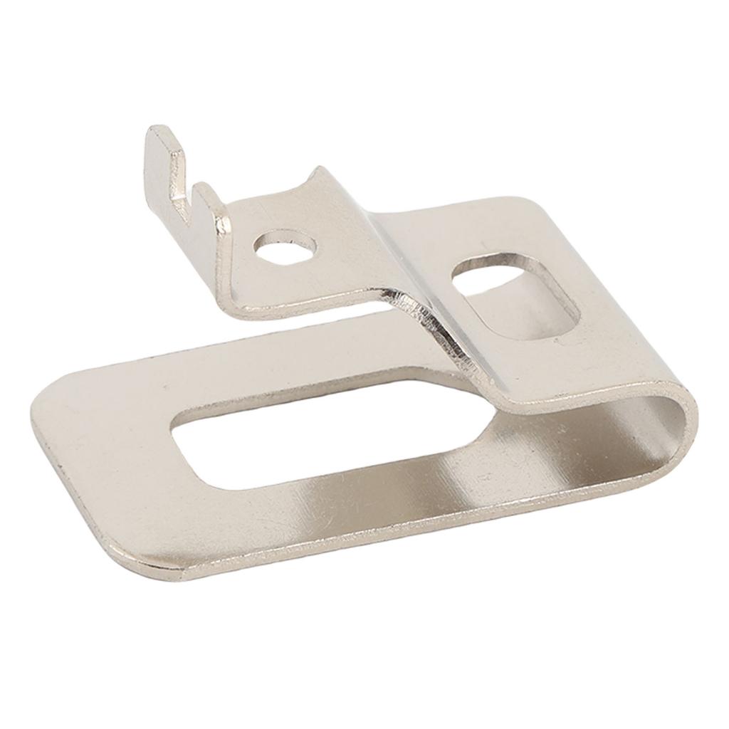 10 Zestawów Klipsów do Paska ze Stali Nierdzewnej ze Śrubami N169778 Odporny na Deformacje Haczyk Klipsa do Paska Zestaw Narzędzi Wiertarskich do Narzędzi 20V MAX