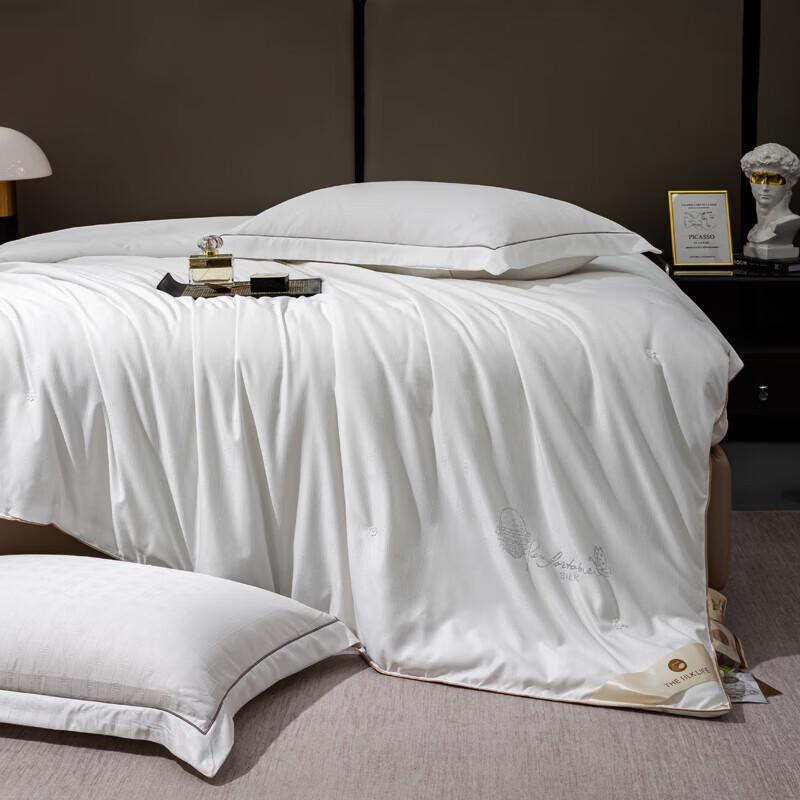 Jieliya All-Season Mulberry Silk Blend Quilt