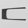 Steel Fiber Inner Gear Shift Panel Lid Cover Trim For 20-24 Toyota Corolla Sedan
