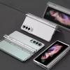 For Samsung Z Fold 7 Transparent Hinge Pen Slot Protection Cover Shockproof Hard PC Case Shell for Galaxy Z Fold7 Fold6 Fold5