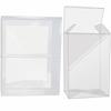 1/5ks Průhledný úložný box na ovladače Stohovatelný design Box s rukojetí pro ps5/xbox