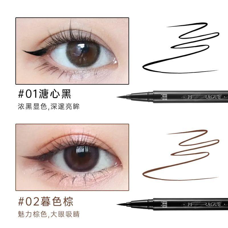 xixi - Straight Line Dense Liquid Eyeliner - (1-2)