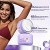 Long-Lasting Underarm Deodorant Balm Rose Aloe Vera Lavender Fresh Scent Odor Suppression Anti-Sweat Fast Drying Refreshing for Sports Dates Offices