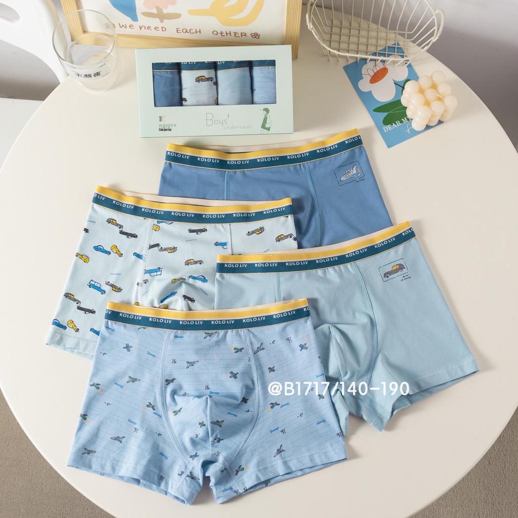 Cola Pear Boys' Boxer Briefs for Middle/High School Students and Teens