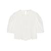 Zaprha 2025 New Arrival French Smock Top Women's Embroider Lace Romantic Round Neck Shirt 6895060