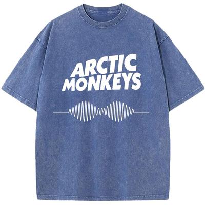 Retro Rock Arctic Monkeys Muzikinio Albumo Grafika Medvilniniai Marškinėliai Vyrams Moterims Viršutiniai Drabužiai Streetwear Unisex Drabužiai
