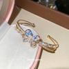 Luxury Zirconia Double Layer Butterfly Bracelet: Elegant, Versatile Jewelry for Women