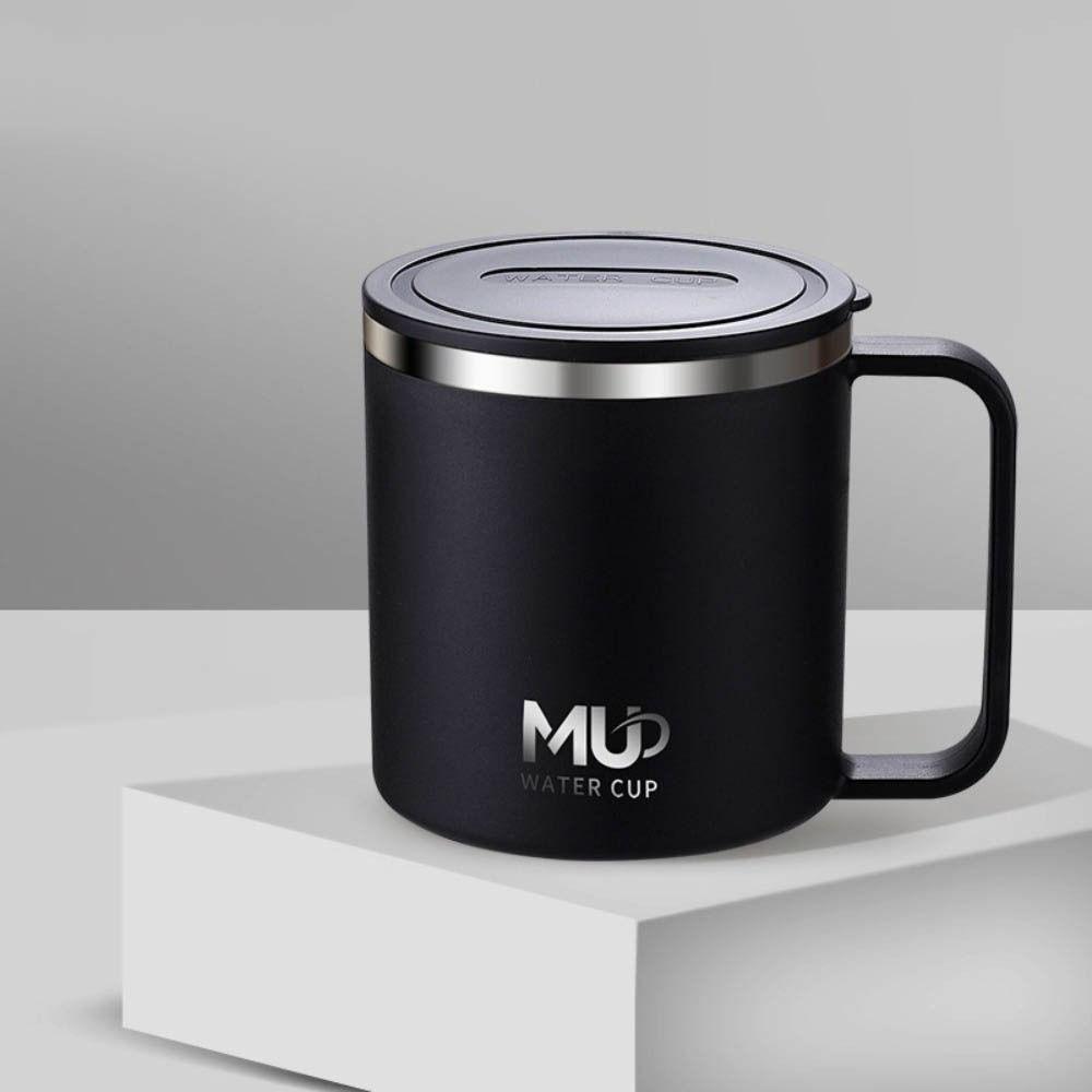 Reusable Coffee Mug Large Capacity Milk Tea Cup Fashion Insulated Drinking Cup  Office Drinkware