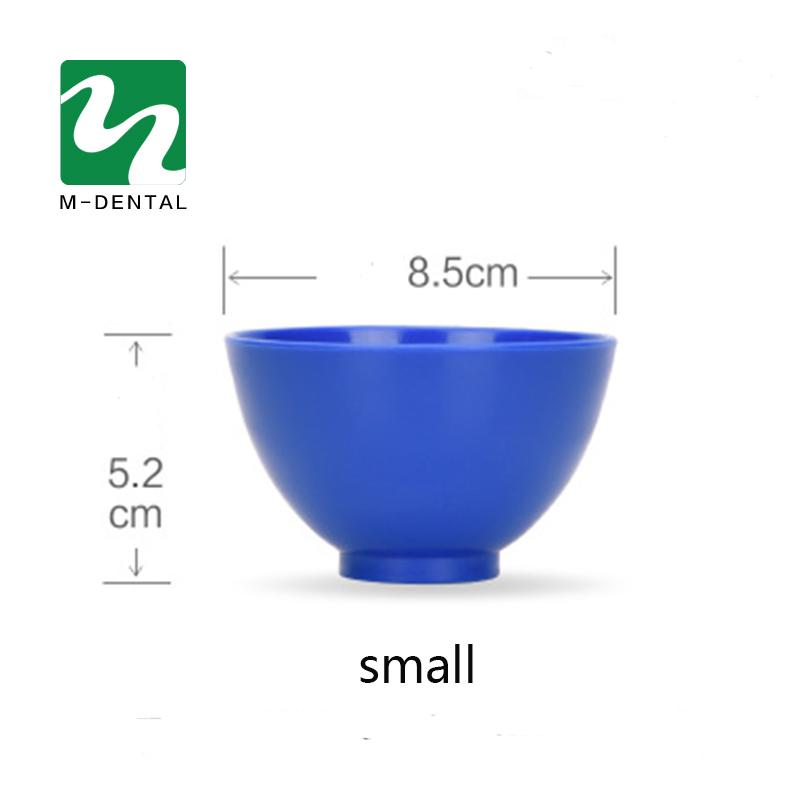 3Pcs Dental Lab Rubber Mixing Bowls For Oral Hygiene Teeth Whitening Tool