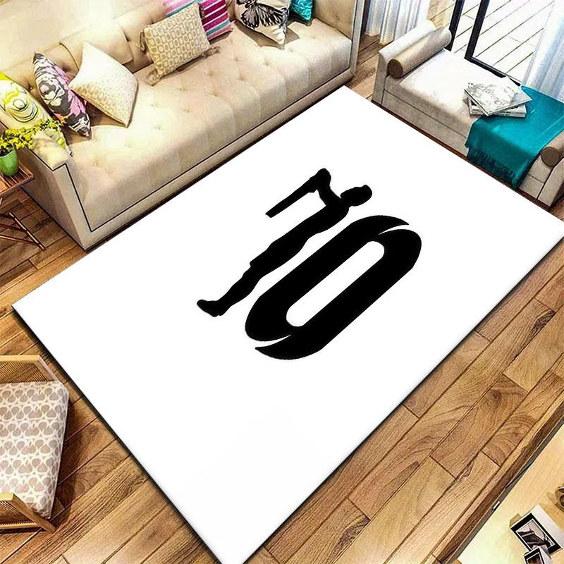 Lionel Messi Carpet Rug for Living Room Bedroom Home Sofa Decoration,Kids play Non-slip Floor Mat