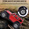 BG1521 1:14 Four Wheel Drive 2.4G 35Km H High Speed Off Road Remote Control Model Car(Red )