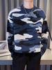 Men’s Autumn/Winter Camouflage Knit Pullover Sweater - Lazy Style, Thick, Trendy Casual Wear